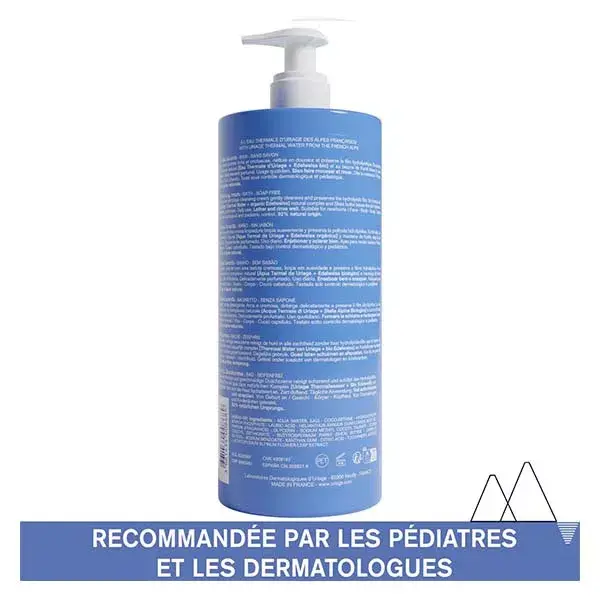 Uriage Bébé 1ère Crème Lavante Visage Corps 1L