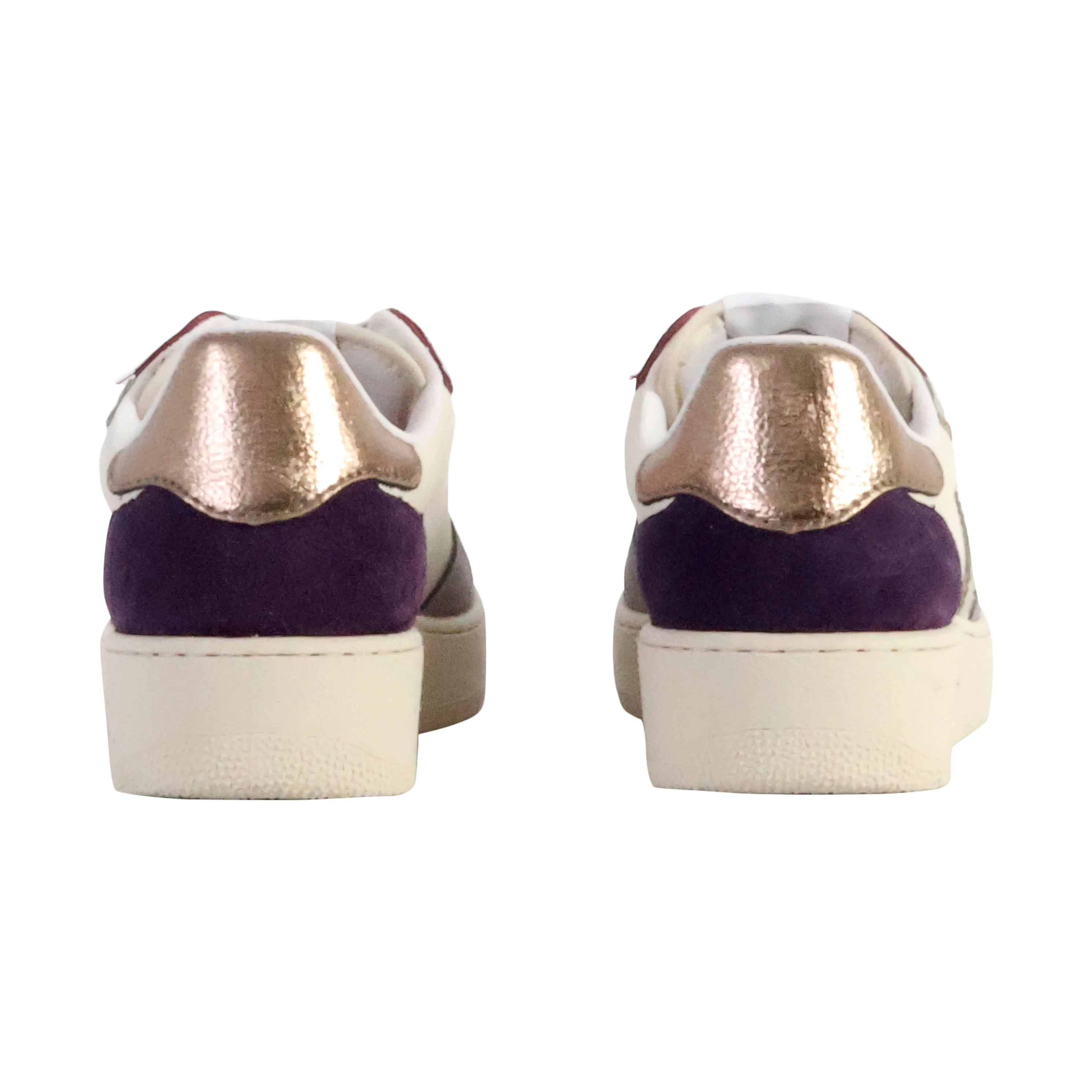 Basket cuir | Violet