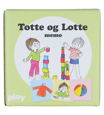 Forlaget Carlsen Memory-Spiel - Totte und Lotte - 30 Teile