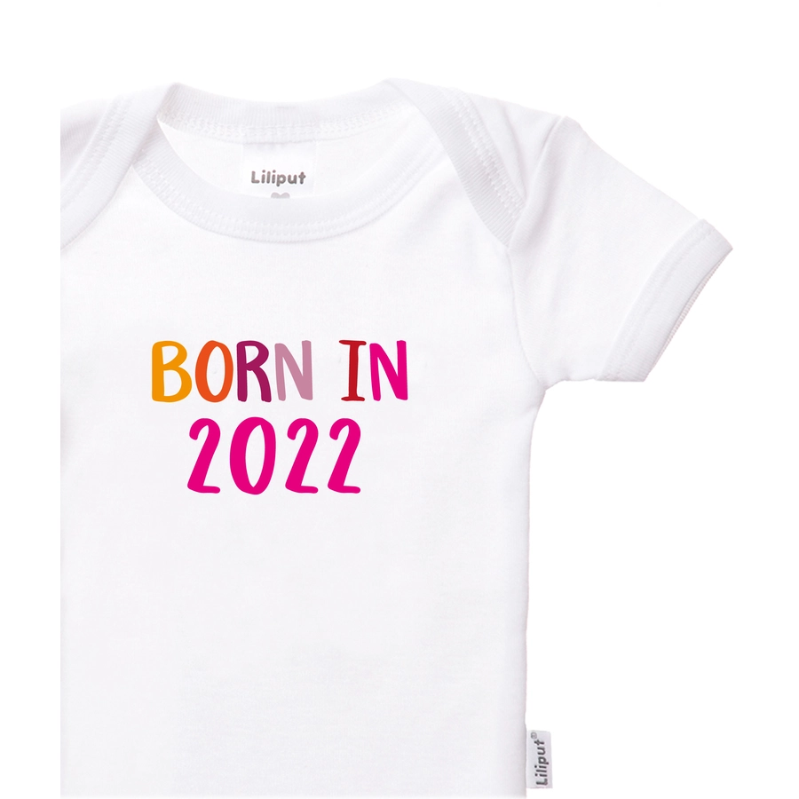 Liliput Kurzarmbody Born in 2022 weiss