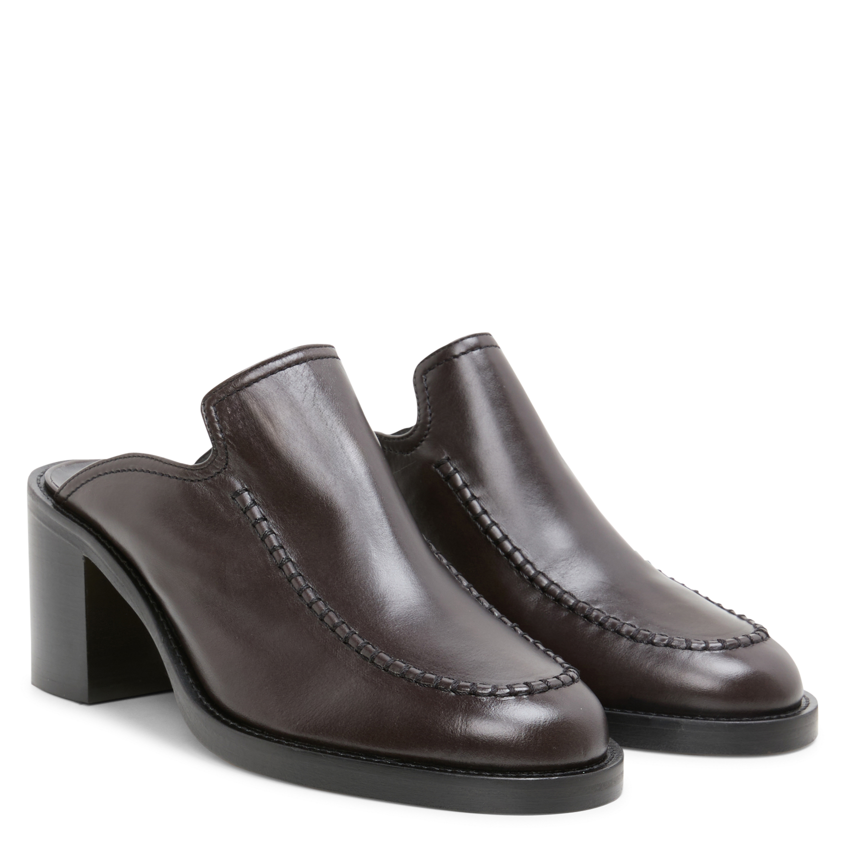 MILADO - Mules en cuir | Noir