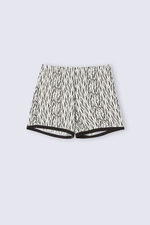 Calções de viscose Go Animalier