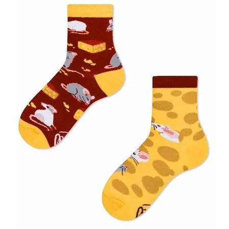 Many Mornings Kindersocken Mouse and cheese kids 27-30