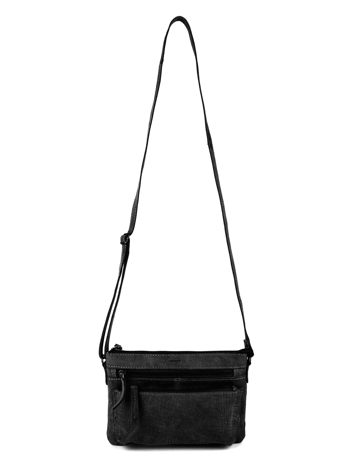 DSTRCT Alligator Creek Crossbody Tas Black