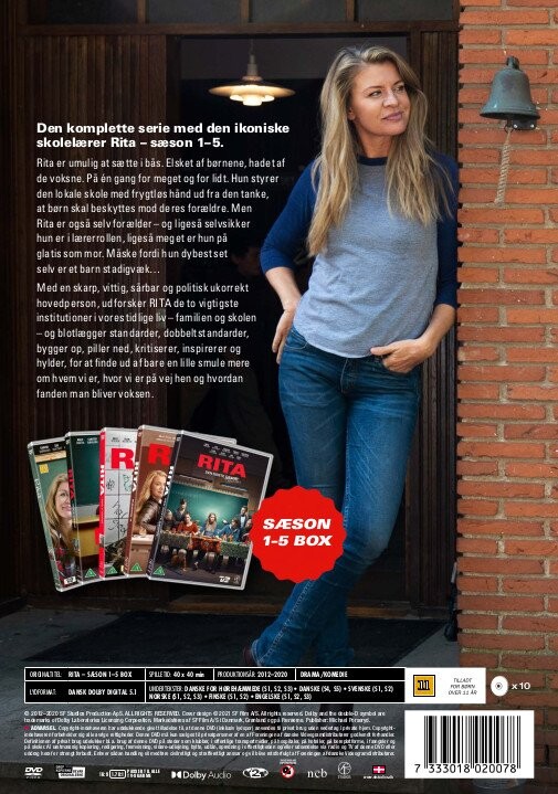 Rita - Sæson 1-5 - Box - DVD
