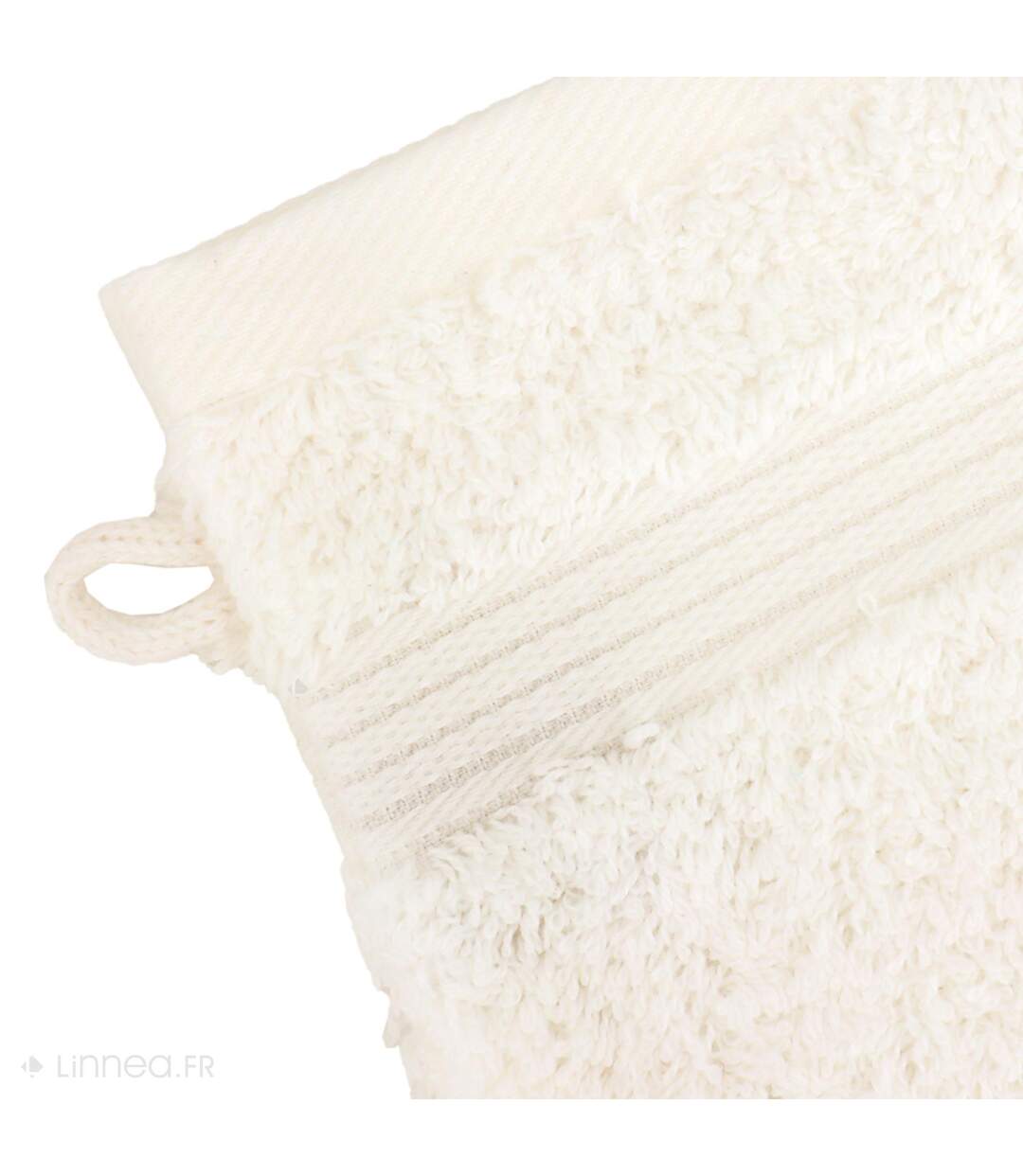 Lot de 2 gants de toilette 16x21 cm LUXOR vert pomme