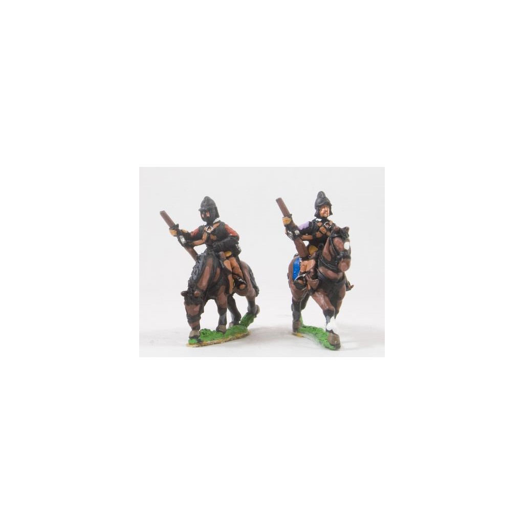 ECW: Heavy Cavalry in Cuirass & Pot Helmet, with Carbine