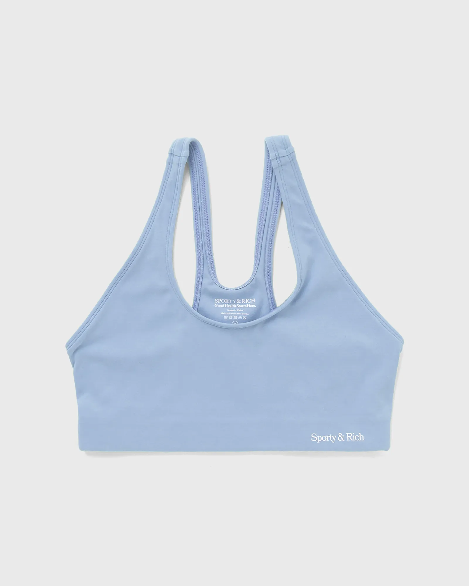 Sporty & Rich Serif Logo Sports Bra