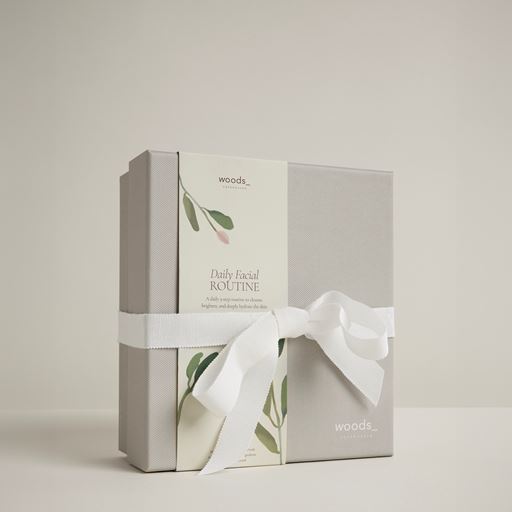 woods_ copenhagen Daily Facial Routine Gaveæske
