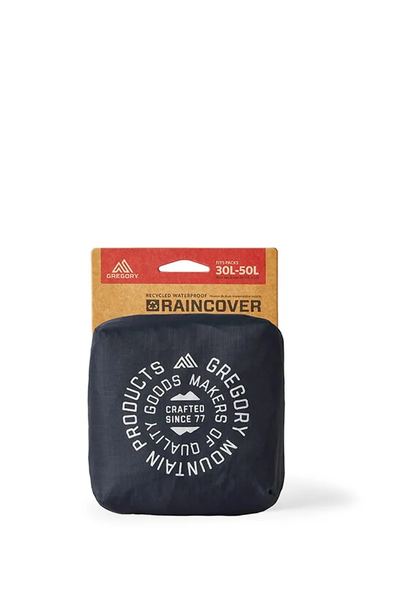 Gregory Raincover 30l-50l Obsidian Black