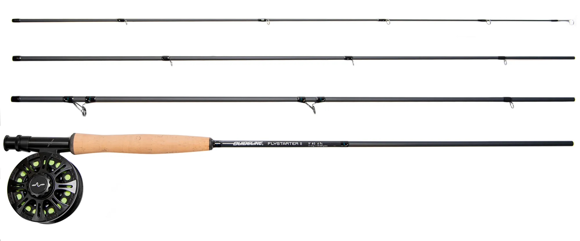 Guideline Guideline Flystarter 9' #5 Komplett Fluesett For Lett Fluefiske