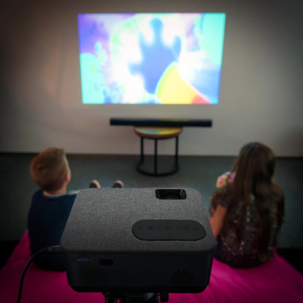 Lenco LPJ-700BKGY Projector met bluetooth
