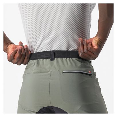 Short Castelli Baggy Unlimited Gris / Vert