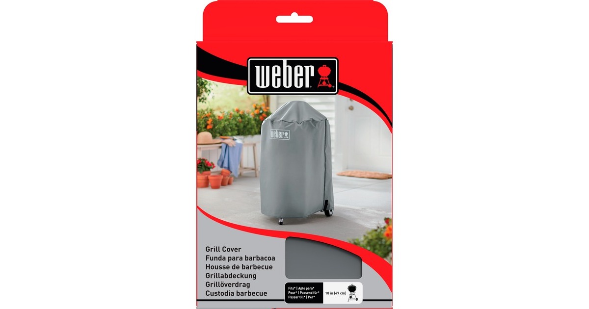 WeberBarbecuehoes - Houtskoolbarbecues van 47 cm beschermkap