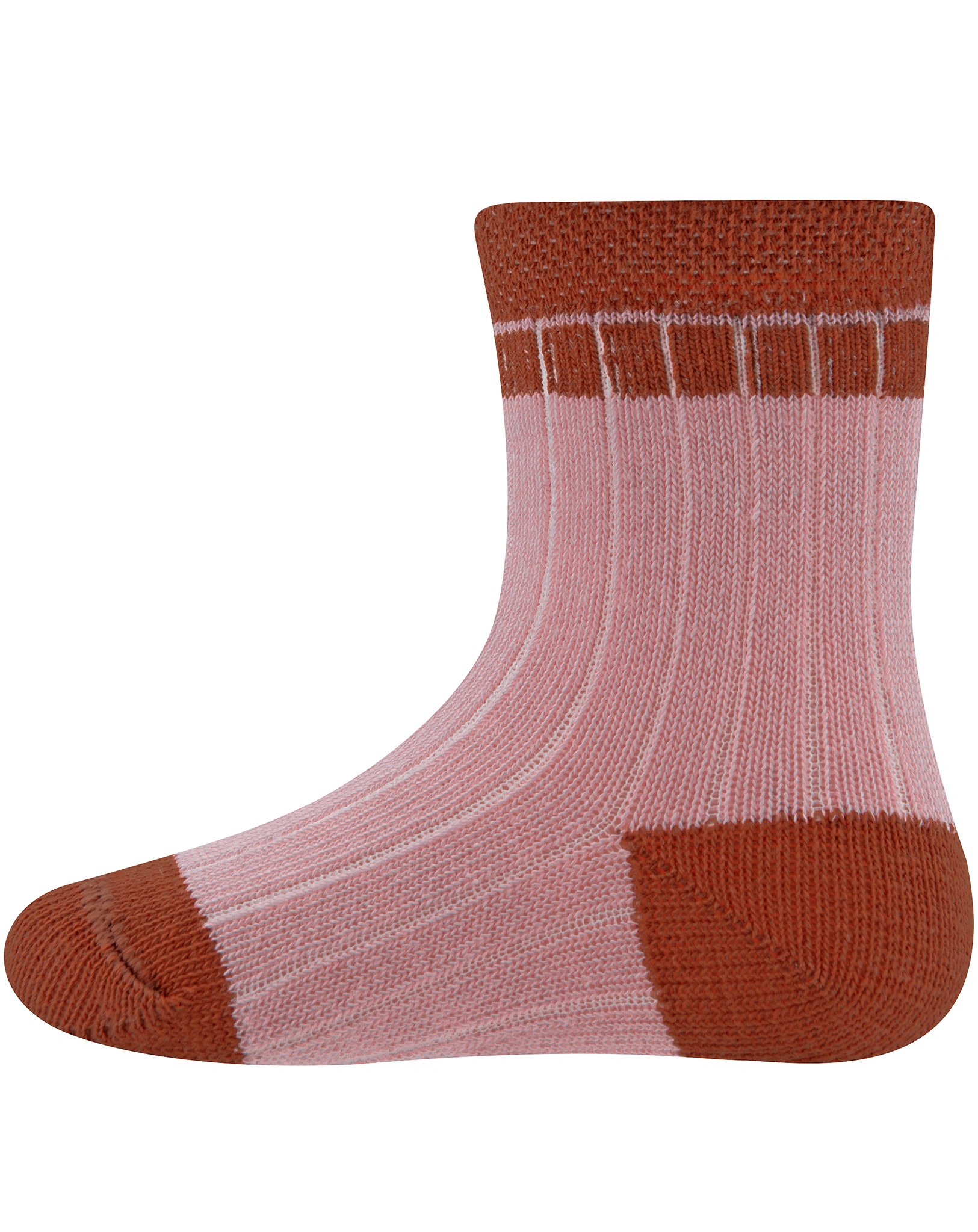 Socken RINGEL 6er Pack in rose/kupfer