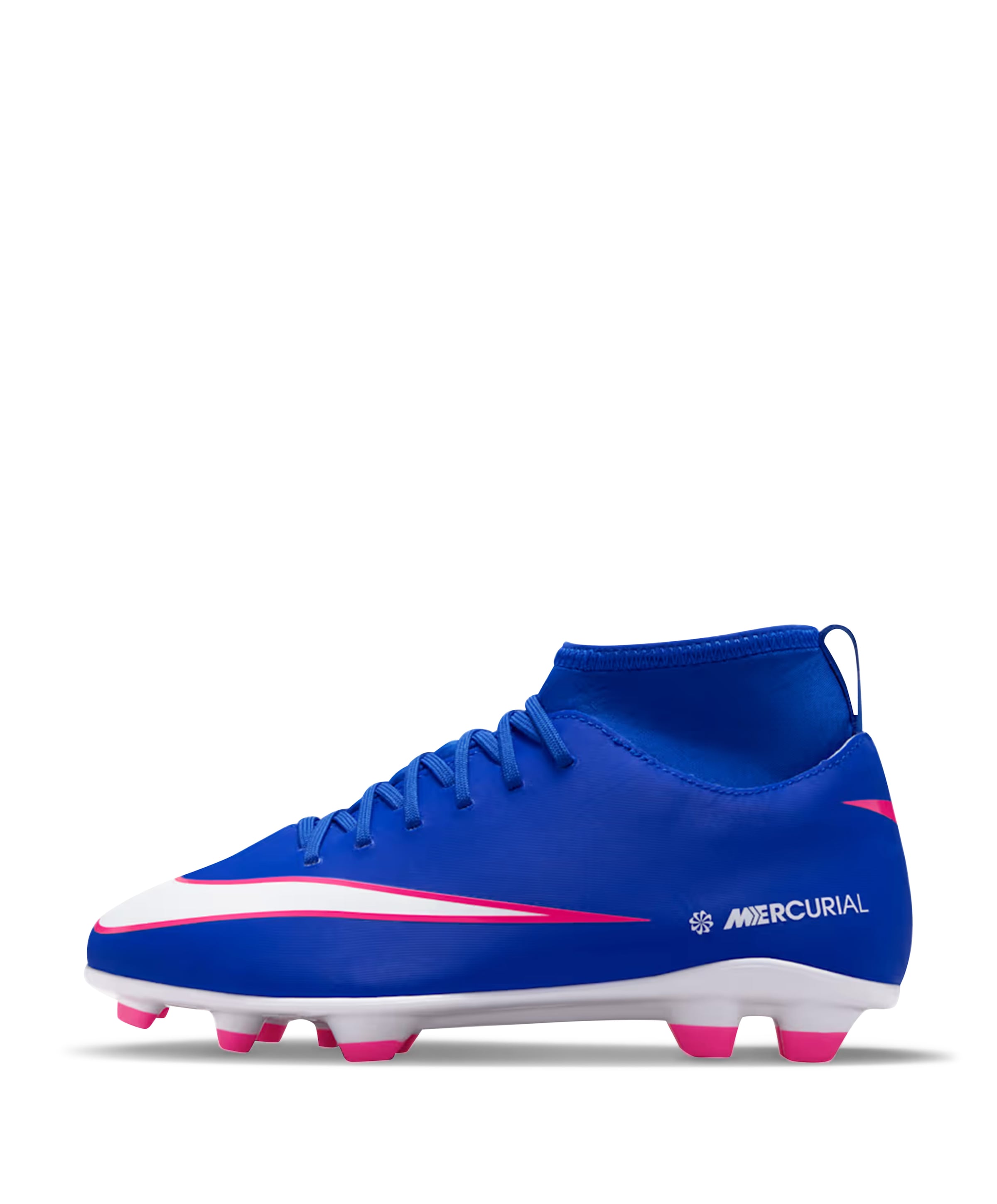Nike Jr Superfly 10 Club Fg/mg jongens voetbalschoenen blauw