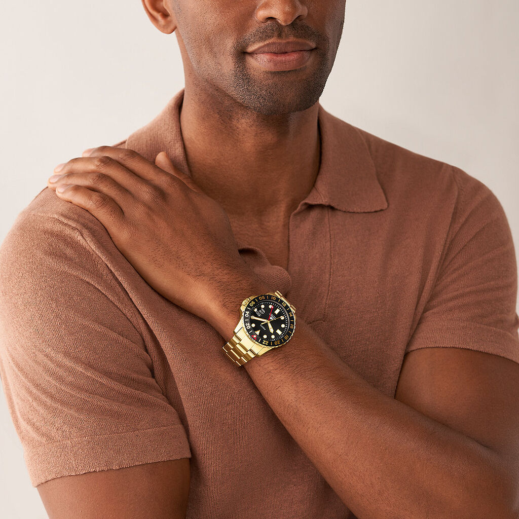 Montre Fossil blue Noir