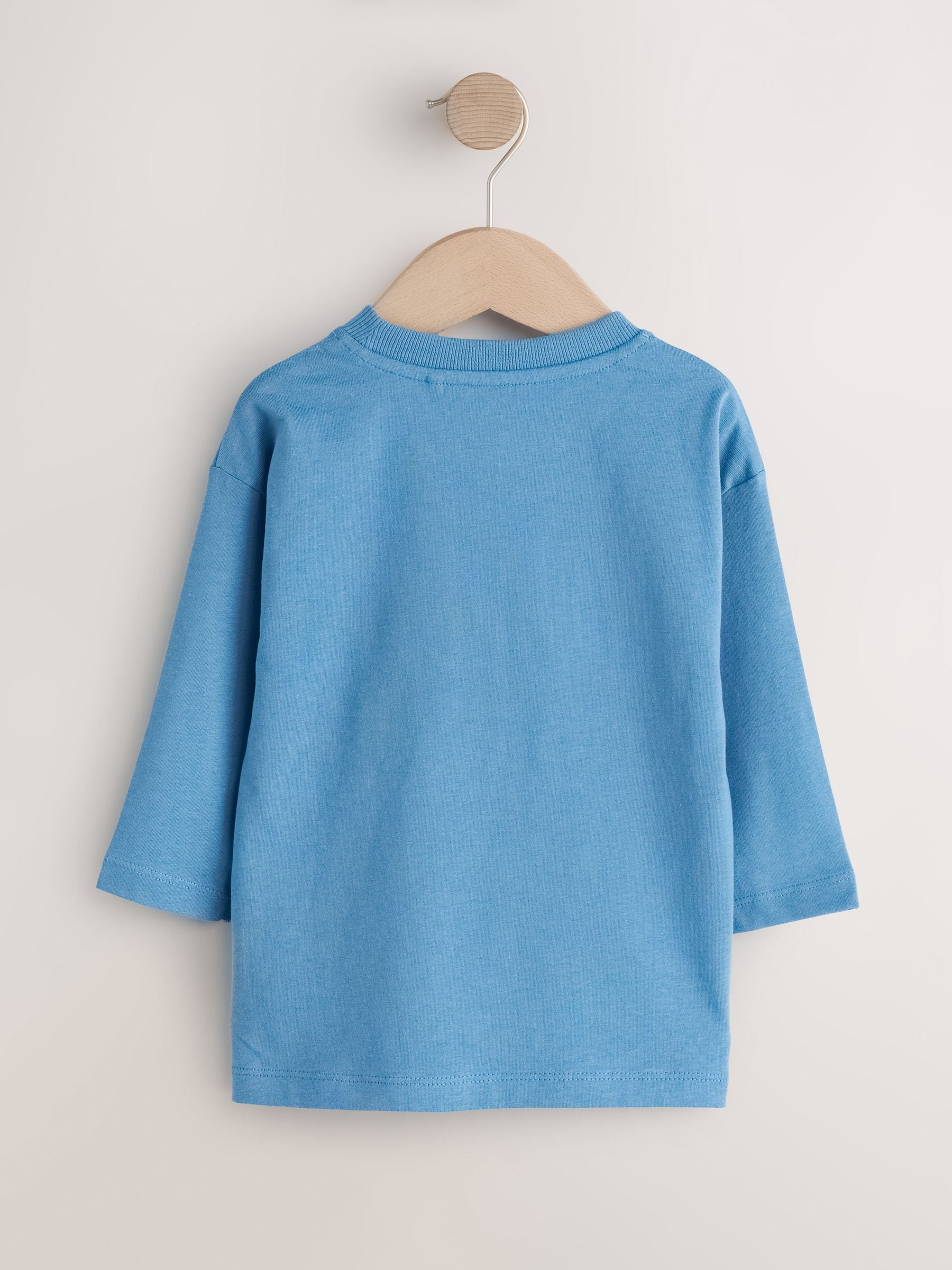 Blue It's My Birthday - T-shirt met lange mouwen en print (3mnd-8jr)