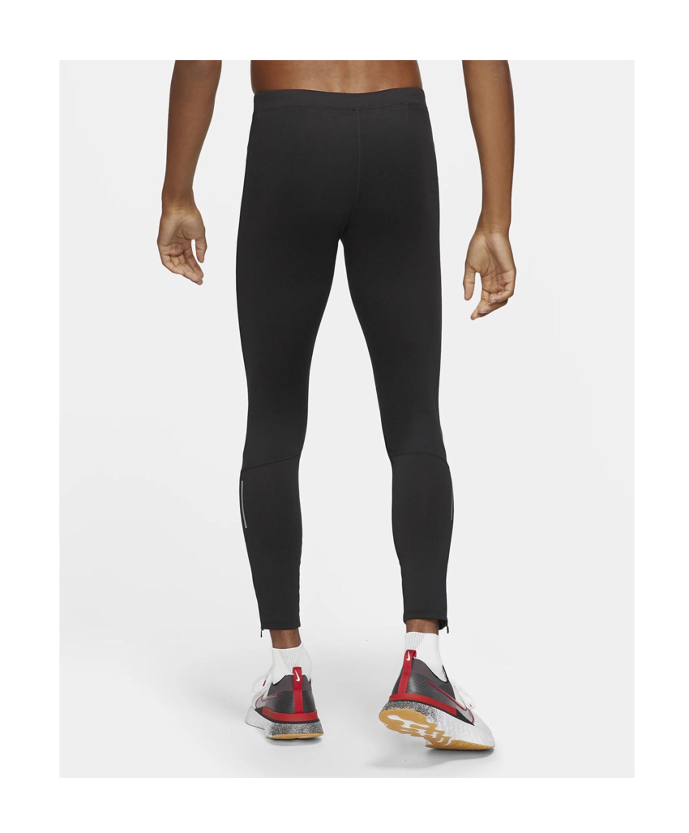 Nike Nike Dri-fit Challenger Men's Runni heren tights zwart