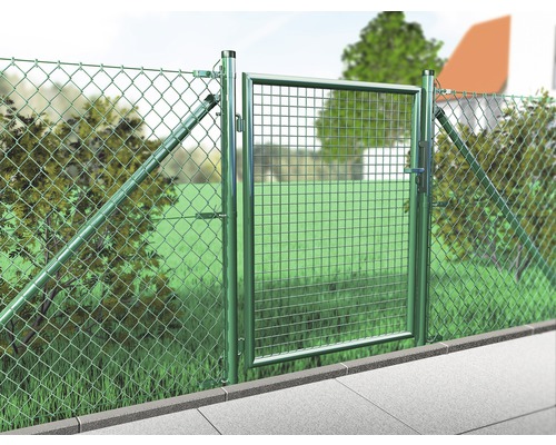 Complete hekwerkset, maaswijdte 60 mm, 15 x 0,8 m, groen