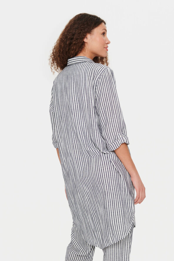 Saint Tropez UlinaSZ Shirt Night sky stripe