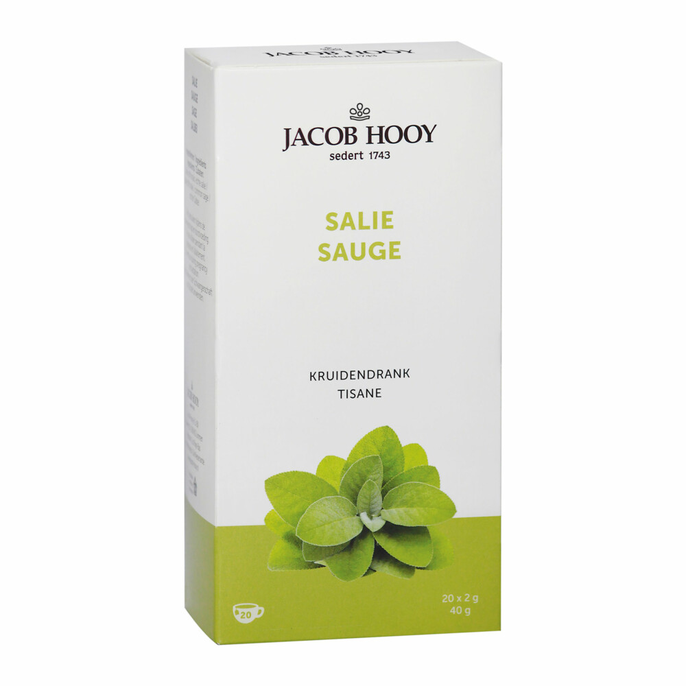3x Jacob Hooy Salie Theezakjes 20 stuks