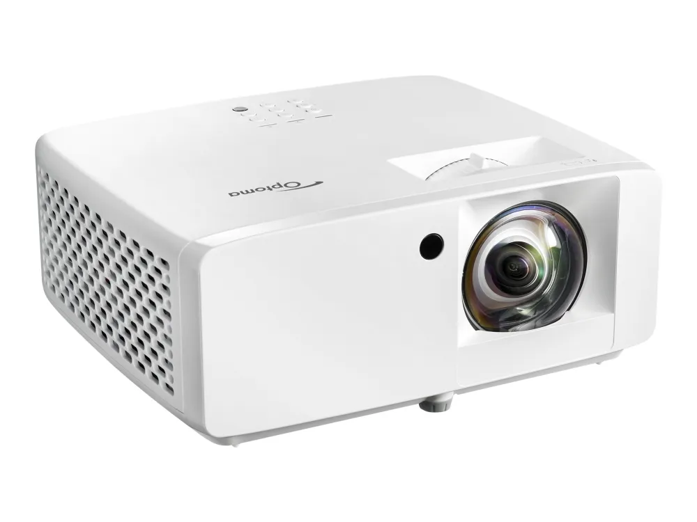 Optoma GT2000HDR - DLP-projektor - laser - 3D - 3500 lumen - Full HD (1920 x 1080) - 16:9 - 1080p - kort kast fikseret objektiv - hvid