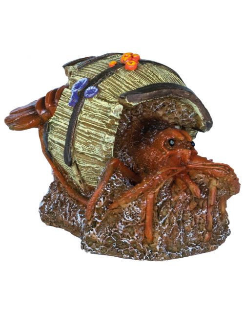 Superfish Deco Barrel Prawn - Aquarium - Ornament - 10x16x11 cm