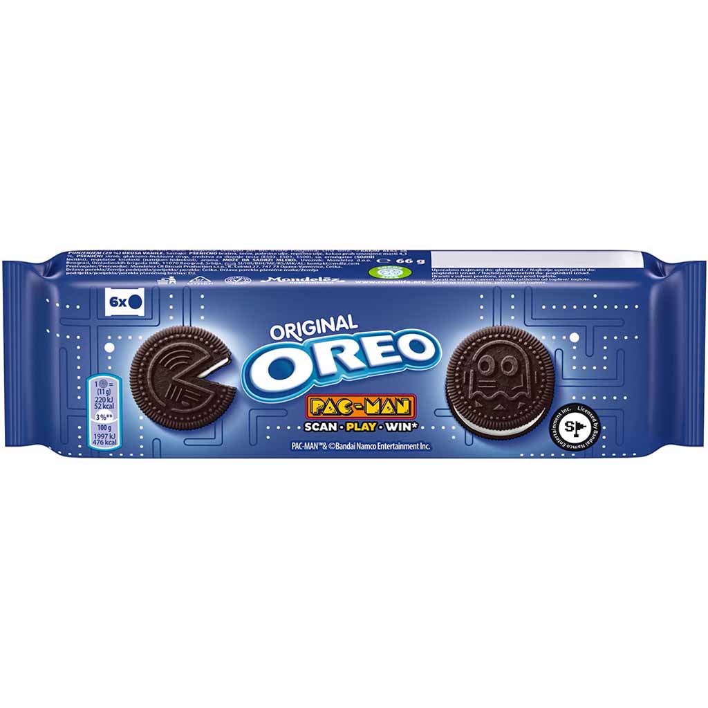 Oreo Doppelkekse Original 20x6er á 66g=1,32kg MHD:30.6.25