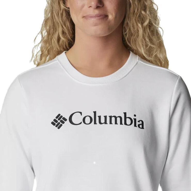 Columbia logo sweatshirt White