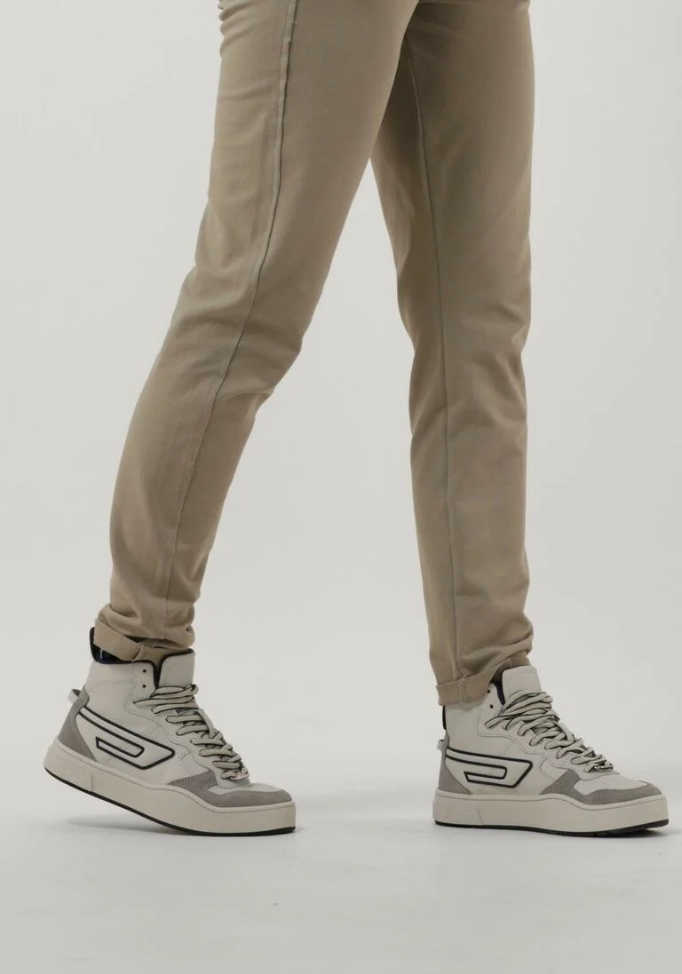 DIESEL blauwe diesel hoge sneaker s-ukiyo mid dames