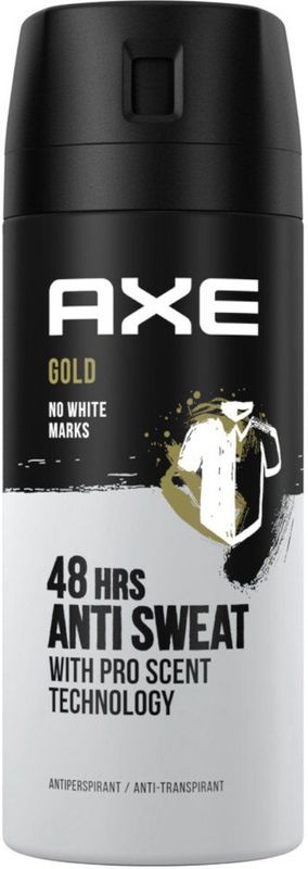 Axe Anti-transpirant Spray Gold 150 ml