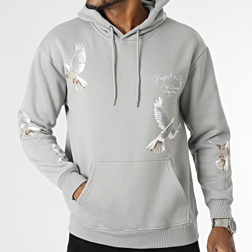 Sweat Capuche 2322046 Gris