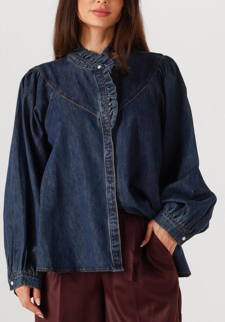 donkerblauwe suncoo blouses lively