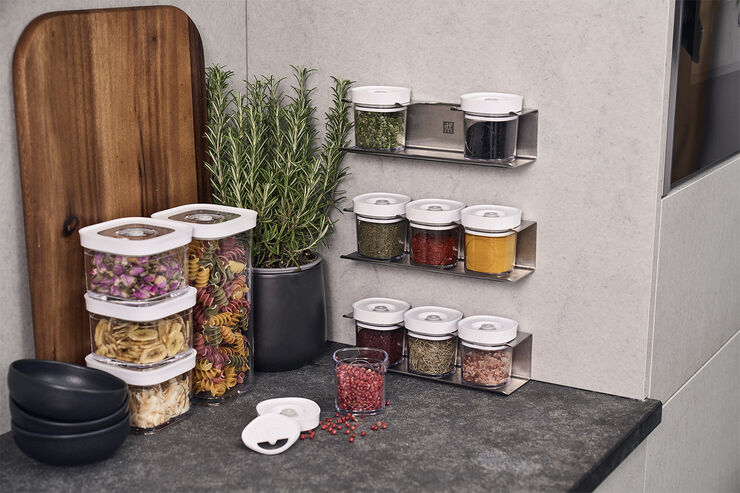 Zwilling Fresh & Save CUBE Sæt XS3 gennemsigtig-hvid Transparent-hvid