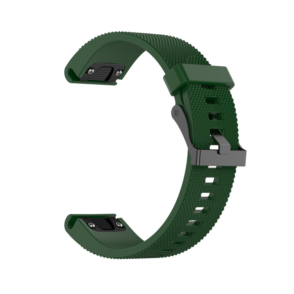 Garmin Forerunner 165 Silikon Sport Armband mit Schnellverschluss (Gelenkumfang: 160-210 mm) - Dunkelgrün