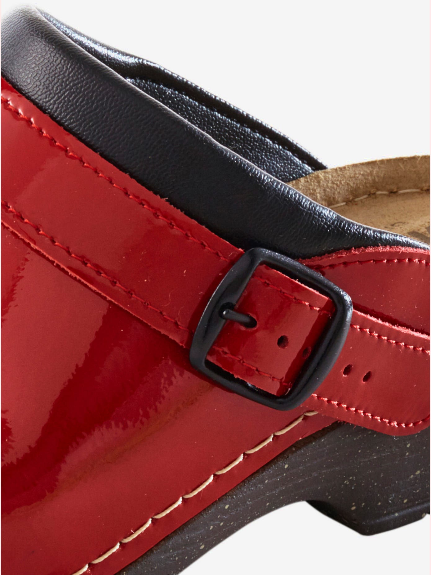 Sabots dessus cuir vachette véritable