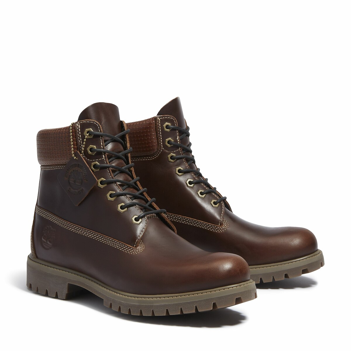 TIMBERLAND<br>Botas de couro 6 polegadas Premium à prova d'água