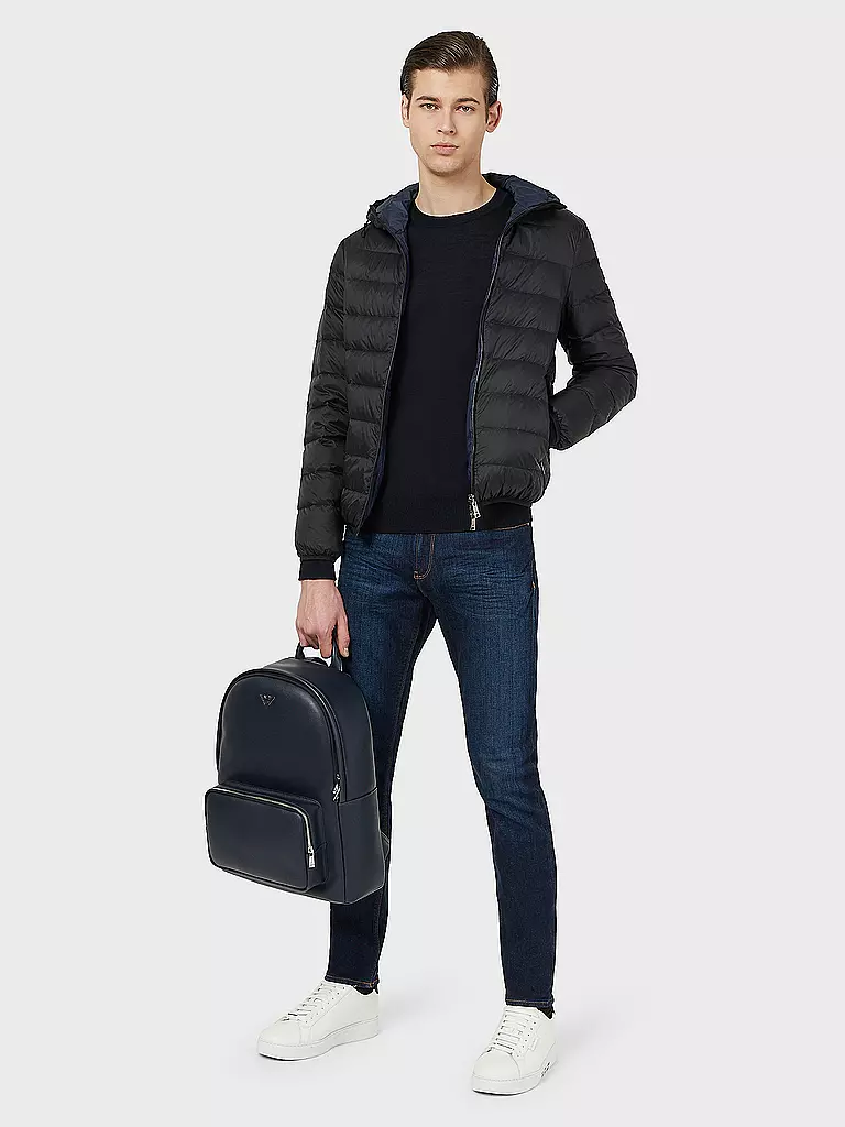 EMPORIO ARMANI Pullover ESSENTIALS blau
