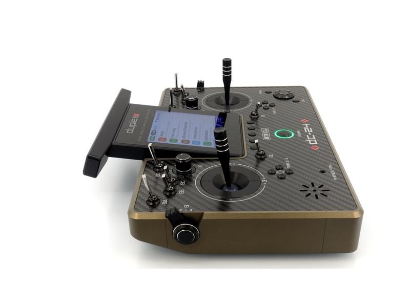 Jeti Fernsteuerung DC-24 II Carbon Line Bronze Professioneller 2.4 GHz Duplex Pultsender