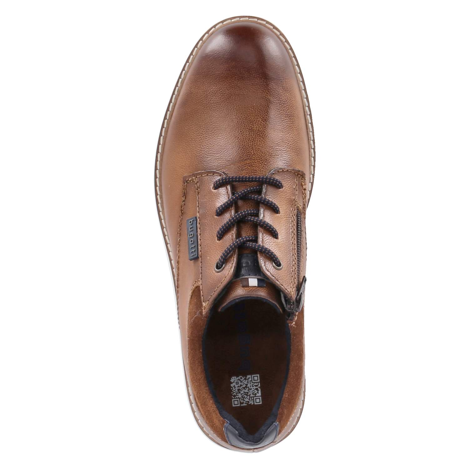 Bugatti Halbschuhe - cognac