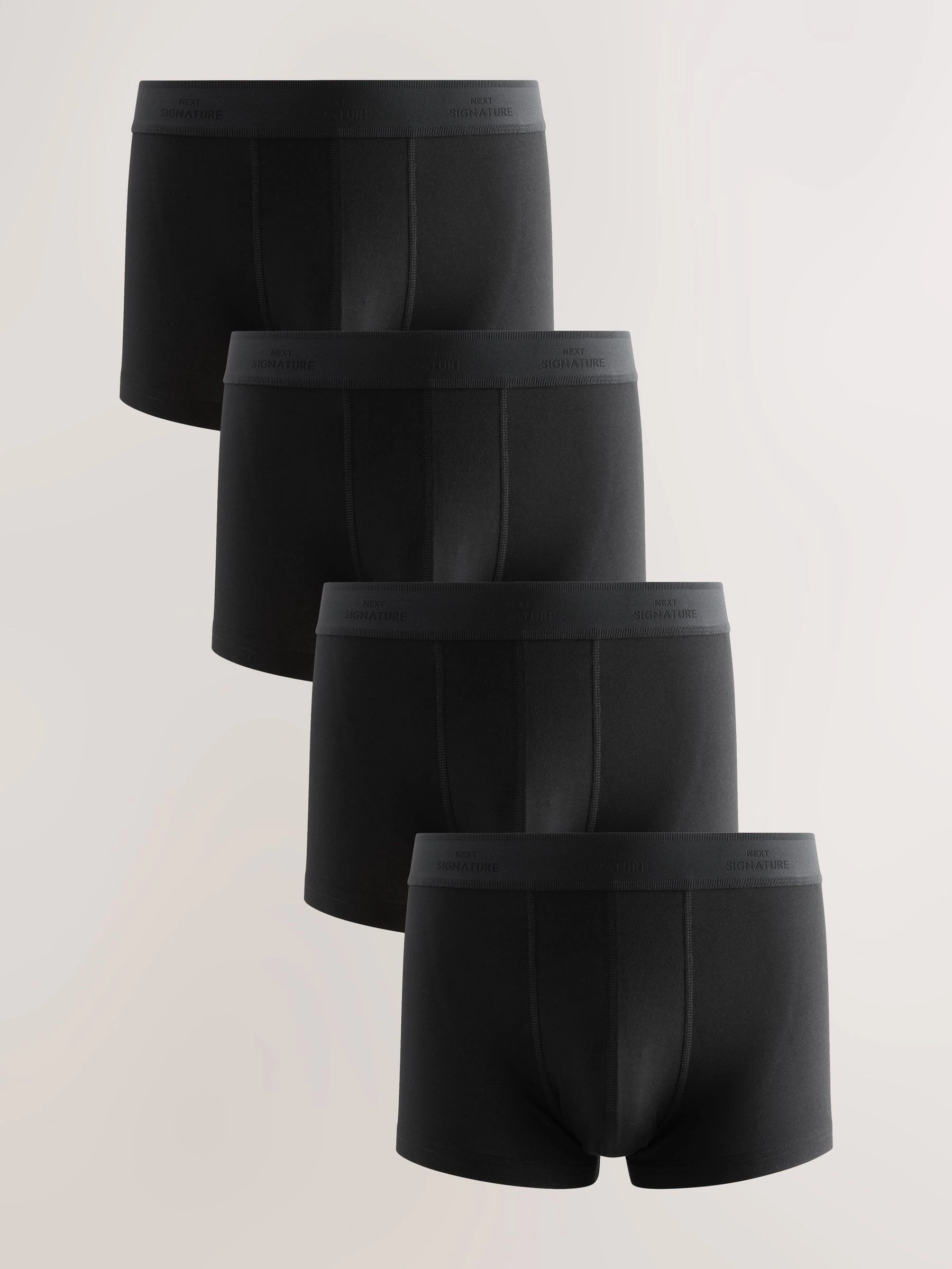 Zwart Modal - Motionflex Signature hipster boxers