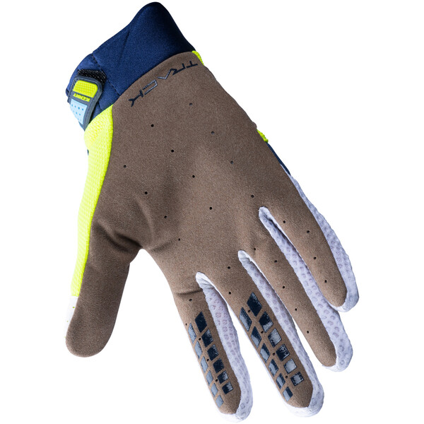 Kenny - Gants Track - 2023 Navy / Jaune fluo