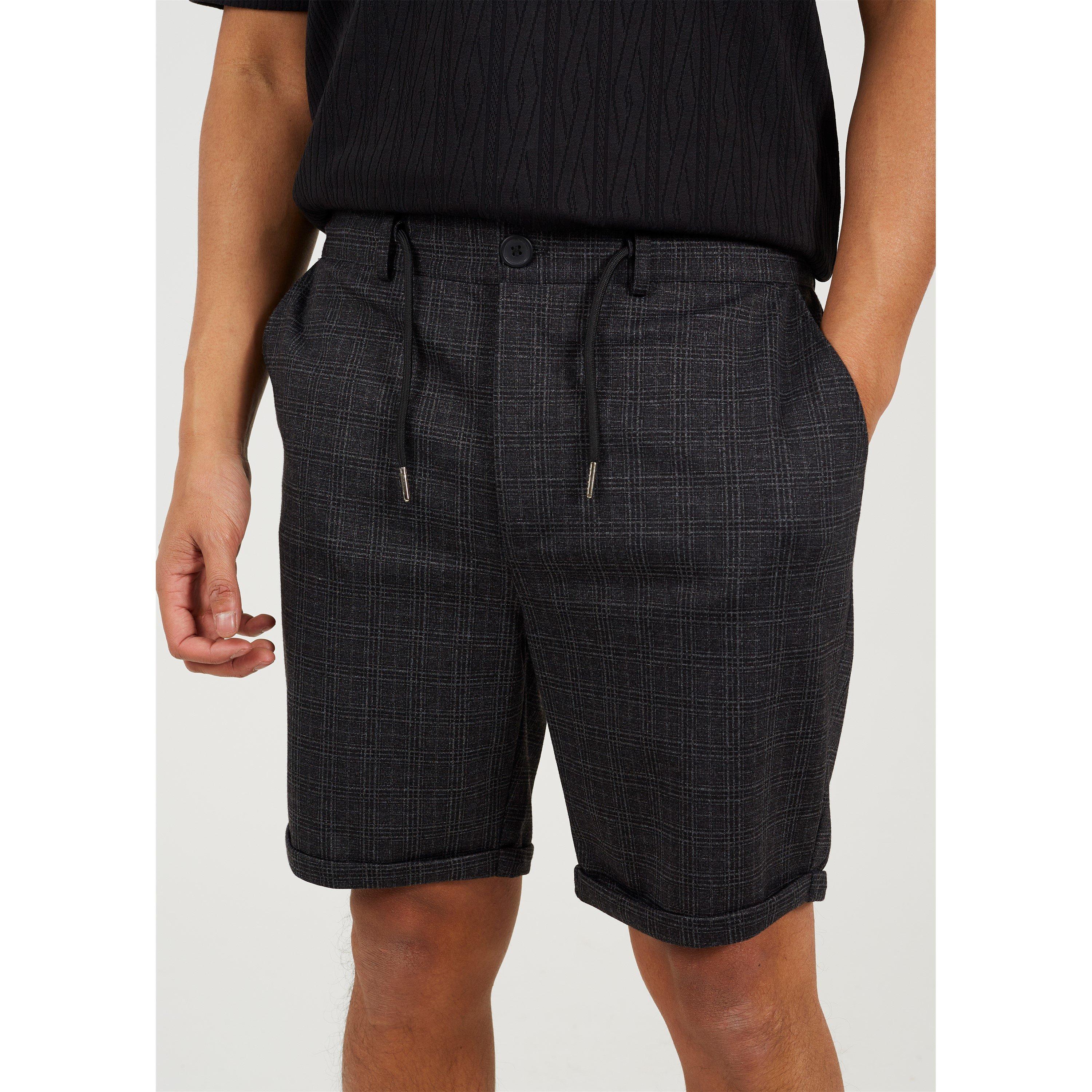 Brave Soul Check Shorts