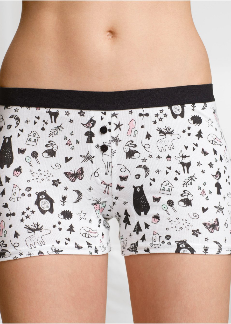 Lot de 4 boxers femme