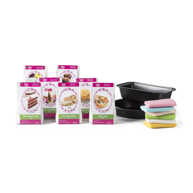 Tasty Me bakmix taart biscuit - 400 gram