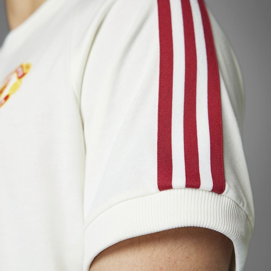 Manchester United T-Shirt OG 3-Stripes - Blanc