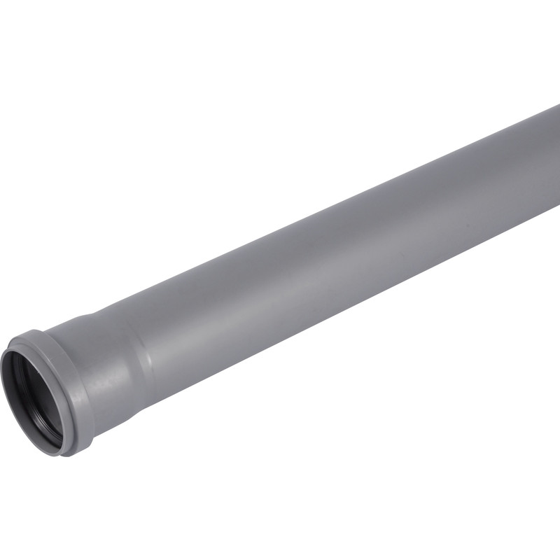 PP buis met steekmof 500mm 75mm