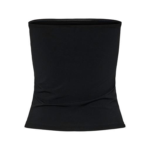 Pieces Madison Tube Top, Black, XS