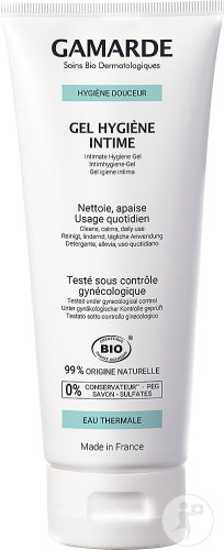 Gamarde Hygiène Douceur Gel Hygiène Intime Bio Tube 200ml